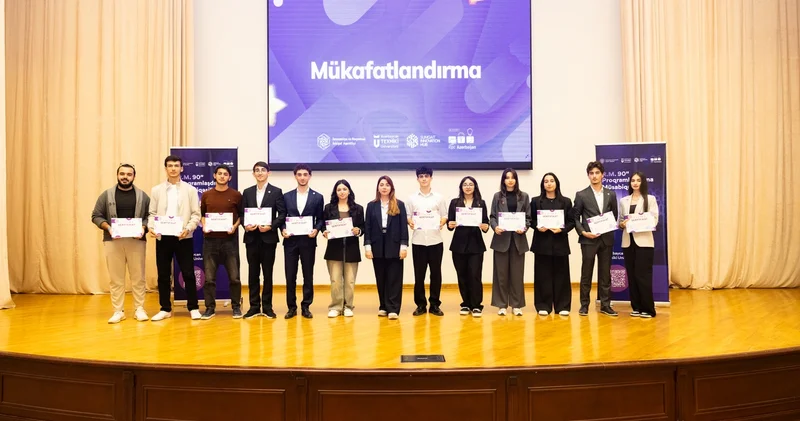 Məktəblilər arasında R.M.90 proqramlaşdırma müsabiqəsi keçirilib