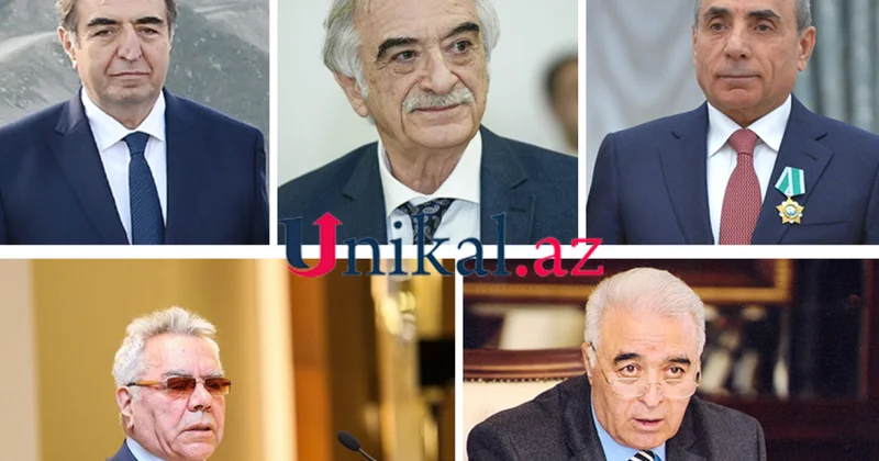 80 yaşı tamam olan məmurlar və deputatlar SİYAHI