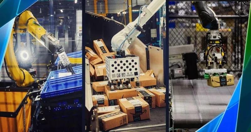 Amazon 500 min işçini süni intellektlə əvəz edir Şirkət əməliyyatlarının 75% ni robotlara həvalə edir