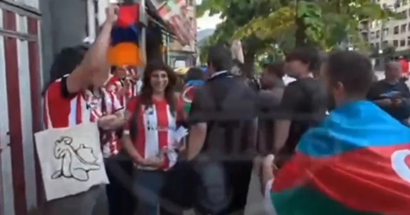 Atletik Qarabağ matçında növbəti TƏXRİBAT: Həmyerlilərimiz qarşınısı belə aldılar ANBAAN VİDEO