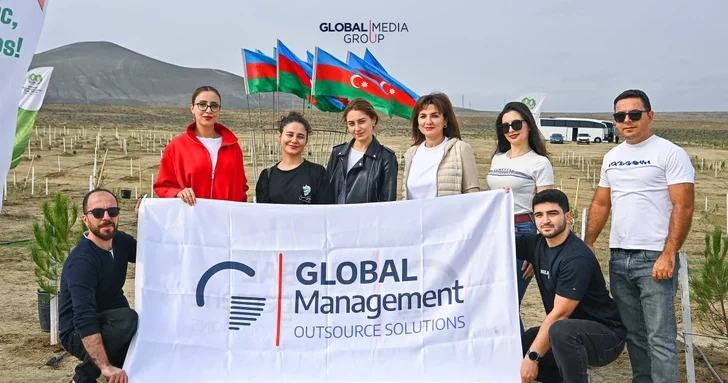По инициативе Global Media Group проведена очередная акция по посадке деревьев
