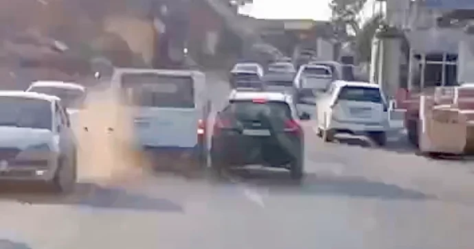 “Boksol yolu”nda qarşıdan gələn maşınları vecinə almayıb qəza törətdi VİDEO