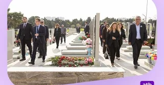 Azər Türk Bankın şəhid əməkdaşının xatirəsi anılıb FOTOLAR