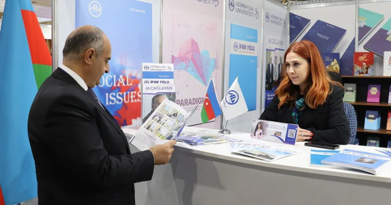 Azərbaycan Universiteti 12 ci Bakı Beynəlxalq Kitab Sərgisində təmsil olunur