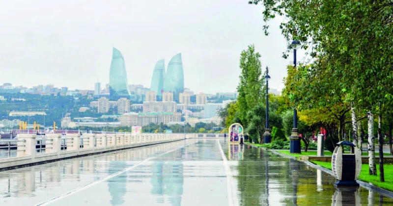 Aranda yağış, dağlarda qar...