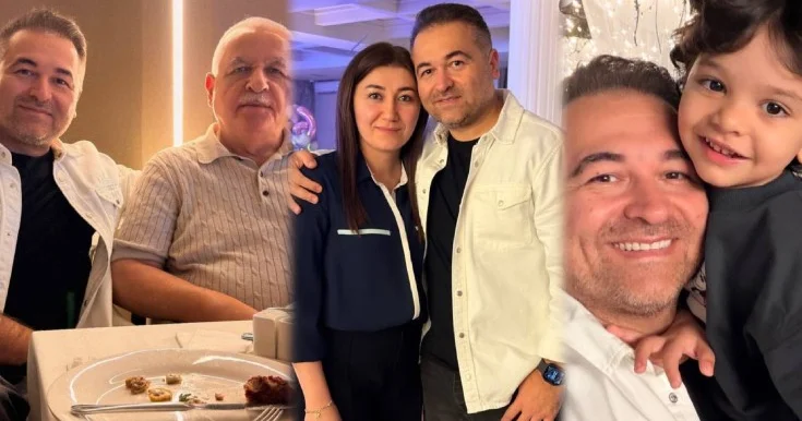 Ad gününü ailəsi ilə qeyd etdi Fotolar