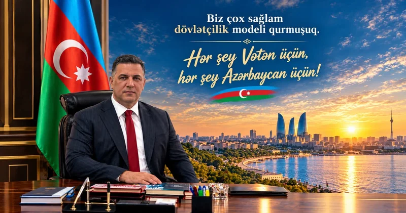 Vətənin gələcəyi dövlətin və xalqın ortaq məsuliyyətindən başlayır Ramil Hüseynov yazır