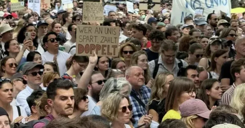 Протесты в Вене