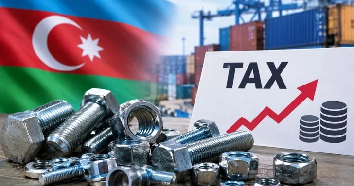 Выросла пошлина на экспорт болтов, винтов и гаек из Азербайджана