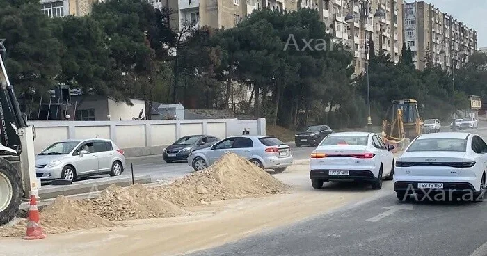 Bakıda 1.25 km boru “67 iş günü”nə çəkiləcək Foto