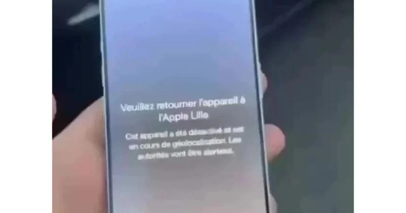 Apple заблокировала украденные iPhone во Франции ВИДЕО
