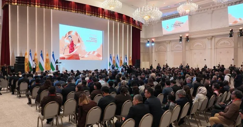 Azərbaycan nümayəndə heyəti Özbəkistanda keçirilən Ümumdünya Sammitində iştirak etdi FOTO