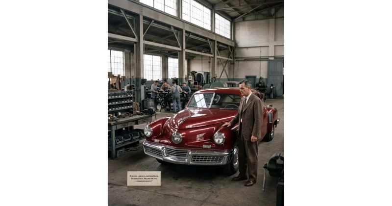 Tucker 48: İxtiraçılığına görə məhv edilən avtomobil KONKRET