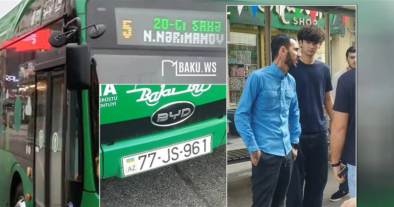 BakuBus прокомментировали действия водителя, отказавшегося везти пассажиров из за конфликта ФОТО ОБНОВЛЕНО
