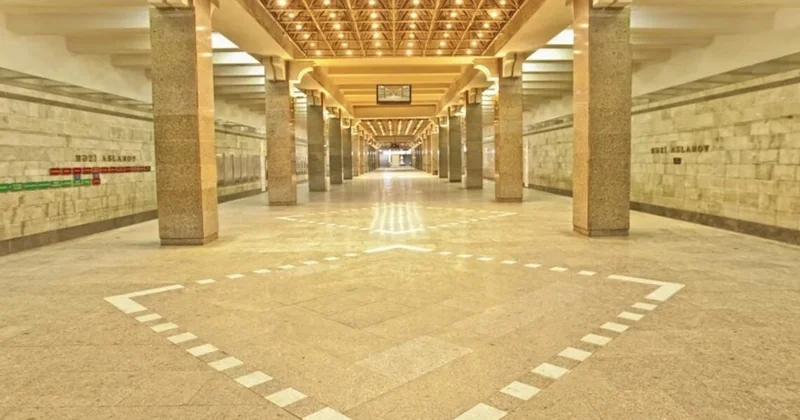 Həzi Aslanov metrostansiyasında dalanın yenidən qurulması yekunlaşıb
