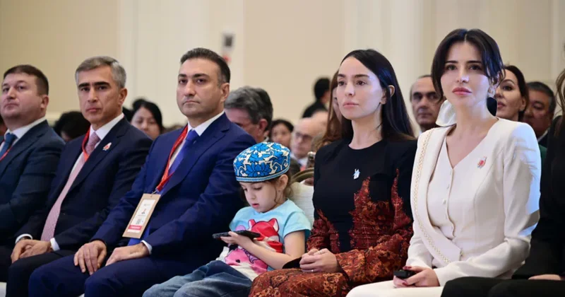 Leyla Əliyeva Özbəkistanda vacib konqresdə FOTOLAR