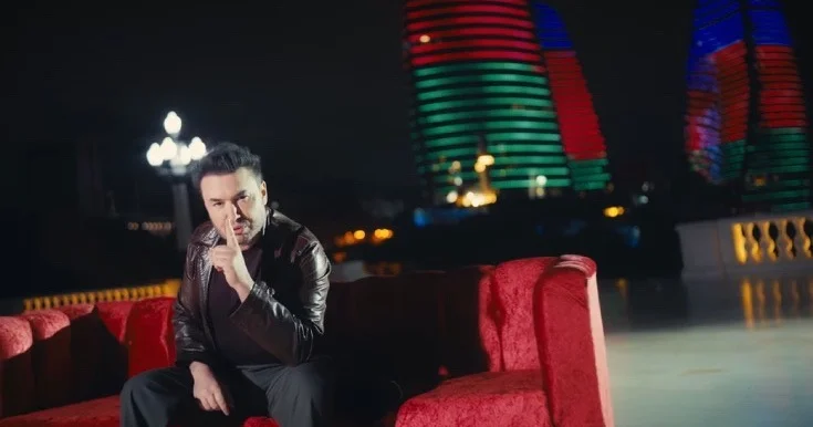 Mustafa Ceceli Bakıda klip çəkdirdi Video
