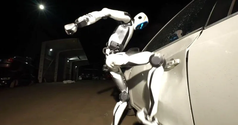 Çindən kunq fu ustası robot: Həm döyüşür, həm də insanları xilas edir