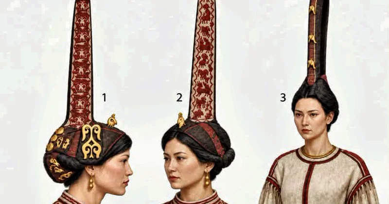 Altayda 2300 illik qadın məzarı aşkarlandı: Qızıl naxışlı baş geyimi diqqət çəkdi KONKRET