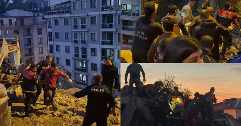 Türkiyədə yaşayış binası çökdü: Ölən və yaralanan var