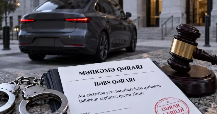 Maşını nömrəsiz sürən qazilər həbs olundu