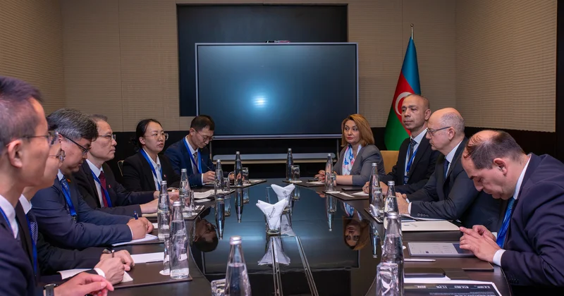 “China Datang” ilə yaşıl enerji layihələri üzrə əməkdaşlıq müzakirə edilib