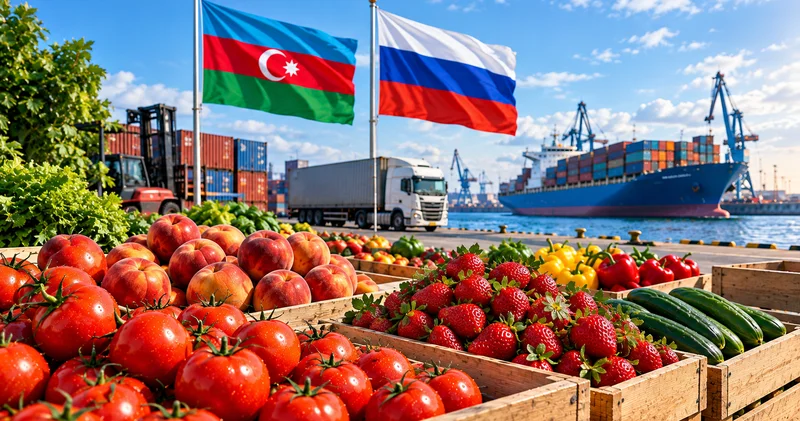 Rusiya Azərbaycanın meyvə tərəvəzinin ƏSAS İDXALÇISI oldu