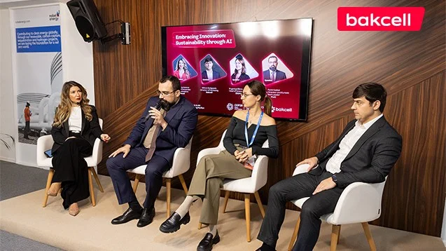 “Bakcell”in təşkilatçılığı ilə “Süni İntellektlə Dayanıqlılıq” mövzusunda panel müzakirəsi keçirildi FOTOLAR Yeni Çağ Media