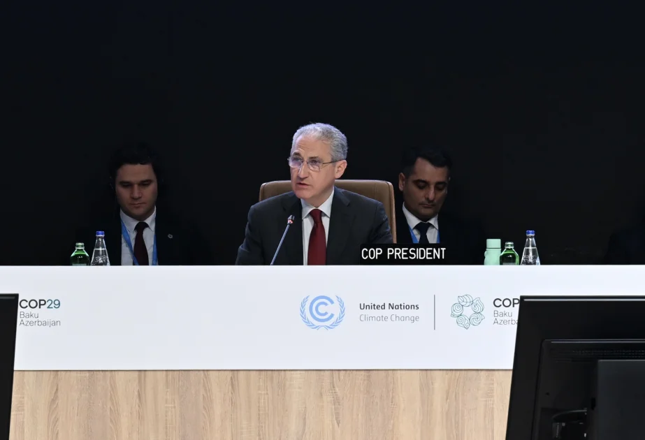 COP29da danışıqlar qruplarının iştirakı ilə Qurultay olub AZƏRTAC