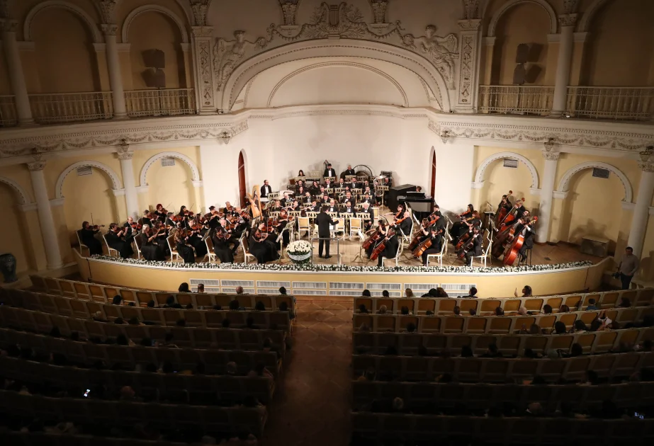 Bəstəkarlar İttifaqının 90 illiyi münasibətilə konsert proqramı təqdim olunub AZƏRTAC