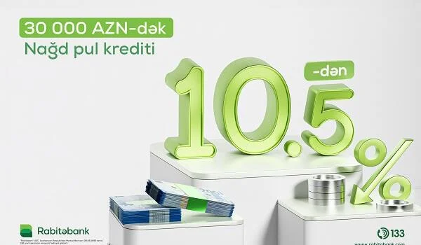 Rabitəbankın komissiyasız nağd pul krediti üzrə kampaniyası...