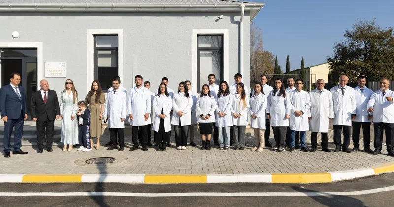 Leyla Əliyeva və Alena Əliyeva Lənkəran Dövlət Universitetinin nəzdində yaradılmış Baytarlıq Klinikası ilə tanış olublar