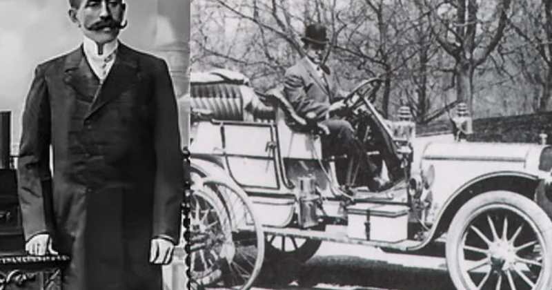 Bakıya ilk avtomobili o gətirib TARİXİ FOTO