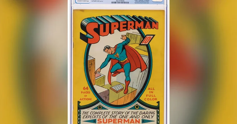 Tarixin ən bahalı nəşri Təsadüfən çardaqda tapılan komiks