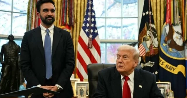 Tramp və Mamdani Ağ Evdə görüşüb