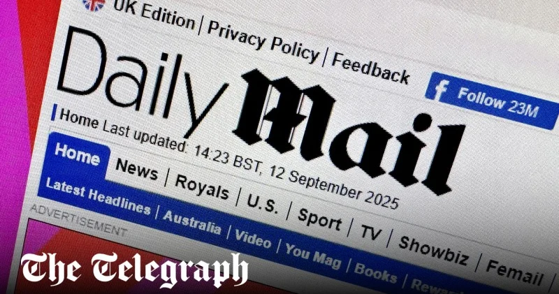 Daily Mail The Daily Telegraphı alır