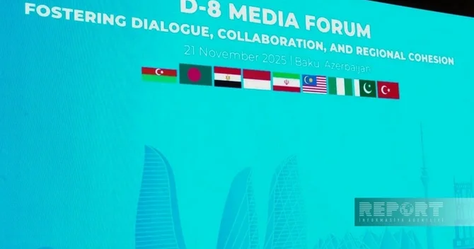 D 8 ölkələrinin media sahəsində əməkdaşlığının genişləndirilməsi üzrə Bakı Bəyannaməsi qəbul edilib