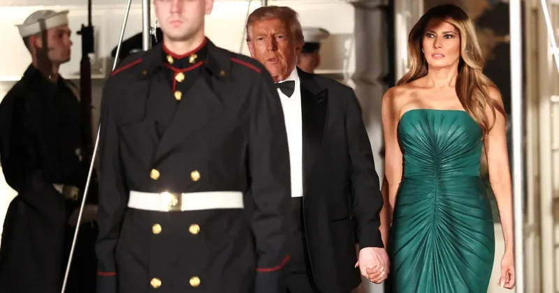 Мелания Трамп сделала модный жест уважения на приеме для Мухаммеда бин Салмана ФОТО