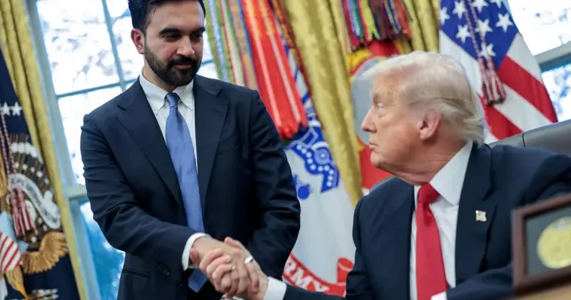 “Gözlənilməz barışıq: Dünən bir birinə söyənlər bu gün Oval Kabinetdə gülümsəyir“ BBC