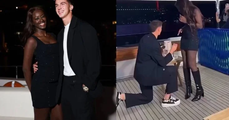 Türkiyəli futbolçu modellə evlənir