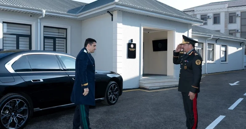 Penitensiar xidmətin balansında olan inzibati binanın açılışı olub FOTOLAR