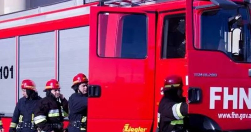 Binəqədi rayonunda yaşayış binasında yanğın baş verib...