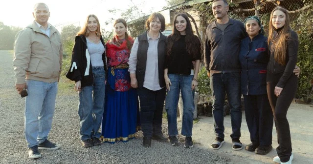 Leyla, Arzu və Alena Əliyevalar fermer təsərrüfatı ilə tanış oldular FOTOLAR