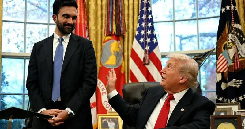 Tramp “dəli” adlandırdığı müsəlman merlə görüşdü