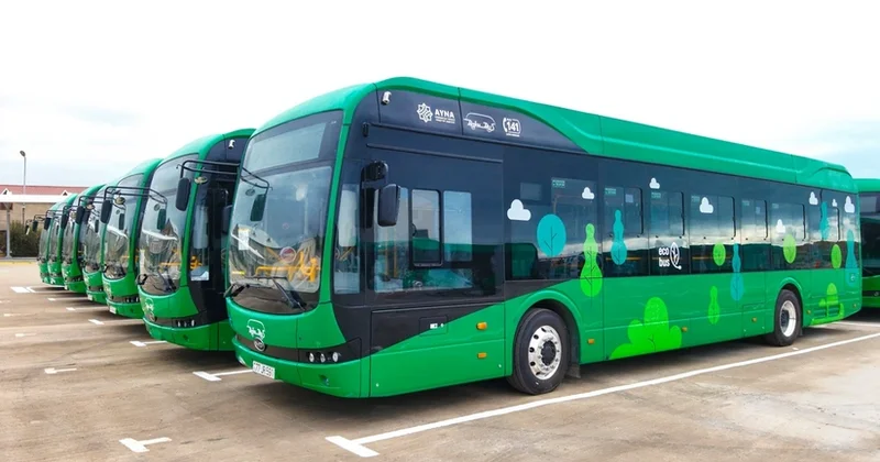 Azərbaycan 2026 cı ilədək elektrik avtobus parkını 1 100 vahidə qədər artıracaq