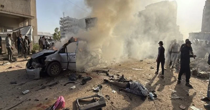 İsrail Qəzzaya hücum edib