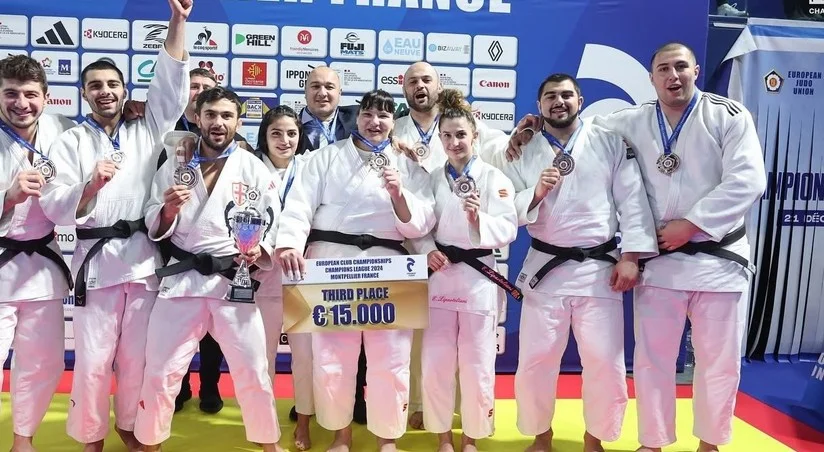 Azərbaycan millisinin cüdoçusu Çempionlar Liqasında bürünc medal qazanıb