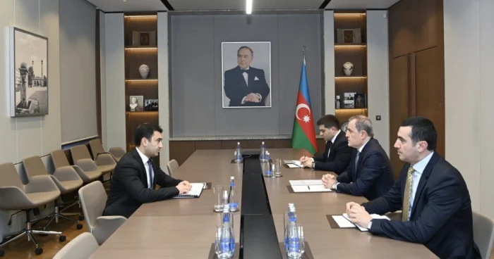 Ceyhun Bayramov Beynəlxalq Mülki Müdafiə Təşkilatını baş katibini qəbul edib