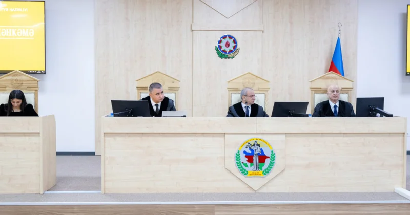 Ermənistan vətəndaşlarının məhkəməsi təqsirləndirilən şəxslərin son söz çıxışları ilə davam etdirilib