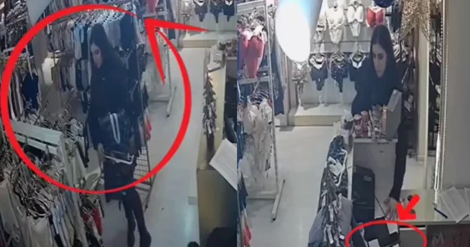 Bakıda mağazadan telefon belə oğurlandı ANBAAN VİDEO